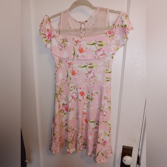EUC The Children's Place Floral Dress 16 - Picture 3 of 5